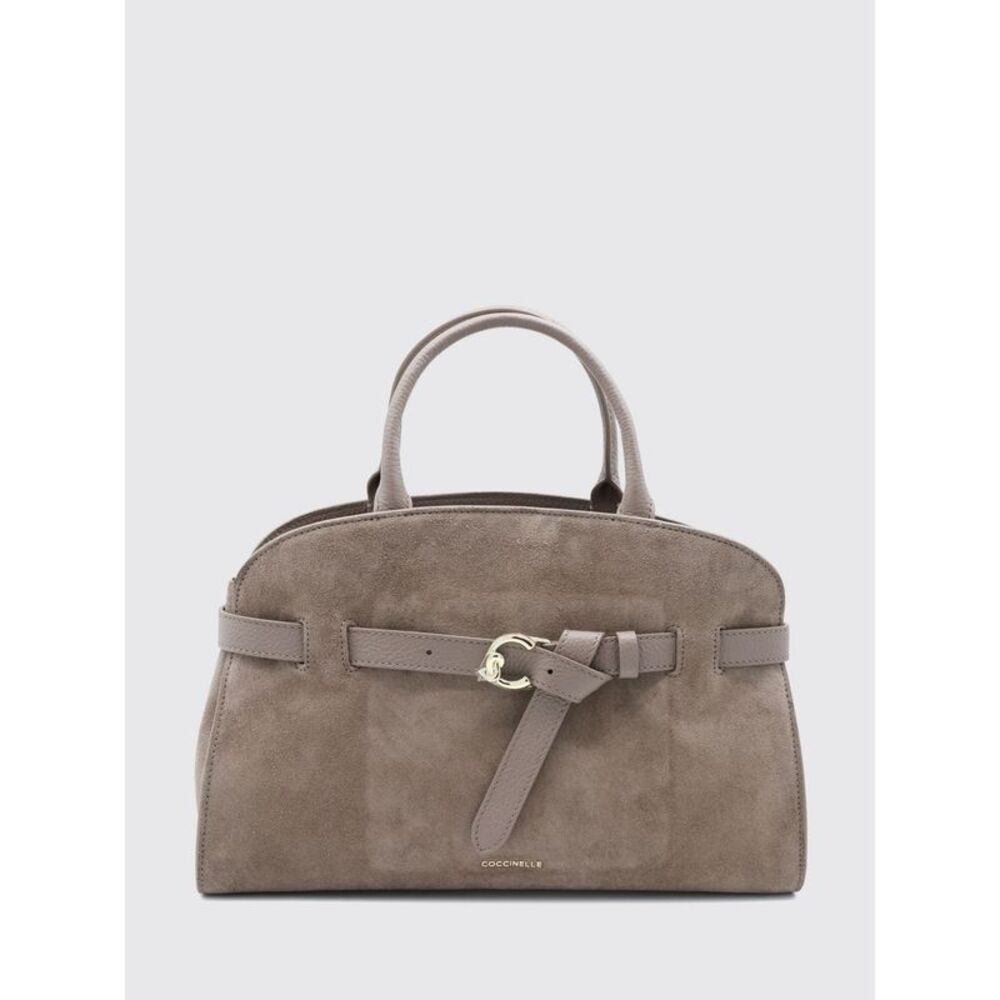 Coccinelle Women Sabine Suede Handbag Coccinelle With Double Handle